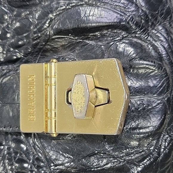 Brahmin Black Satchel Bag - Picture 2 of 14